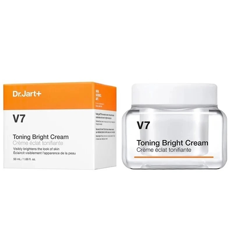Kem Dưỡng Trắng Da V7 Toning Bright Cream Dr.Jart+ Giúp Da Trắng Sáng Đều Màu - Ever Queen