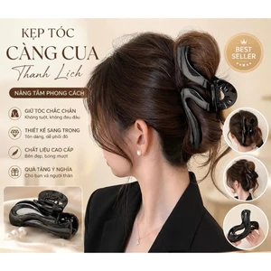 Kẹp tóc càng cua thanh lịch, phong cách Hàn Quốc