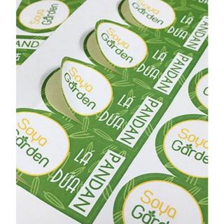 In tem nhãn dán theo yêu cầu | Nhận in từ 3 tờ A3 | Giá xưởng | In sticker decal theo mẫu khách gửi