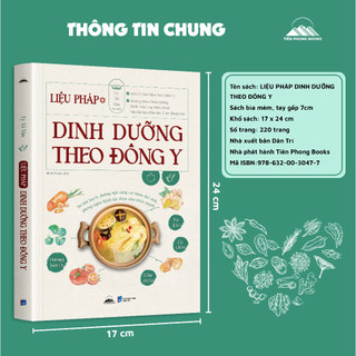 Sách - Liệu Pháp Dinh Dưỡng Theo Đông Y - Chăm Sóc Sức Khỏe Thông Qua Ẩm Thực