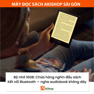 Máy đọc sách Kindle paperwhite 5 16GB chính hãng màn hình 6,8inch - Sẵn sàng hỏa tốc HCM