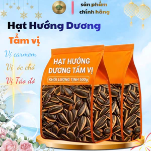 1Kg hạt hướng dương tâm vị siêu ngon hạt to ăn vặt ngày lễ tết thơm ngon bùi béo sản phẩm sạch