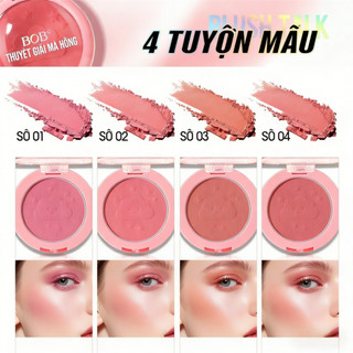 BOB New Blush Full Effect Matt Kết thúc màu bền bỉ Hiệu ứng trang điểm mượt mà 10 giờ trang điểm 5g