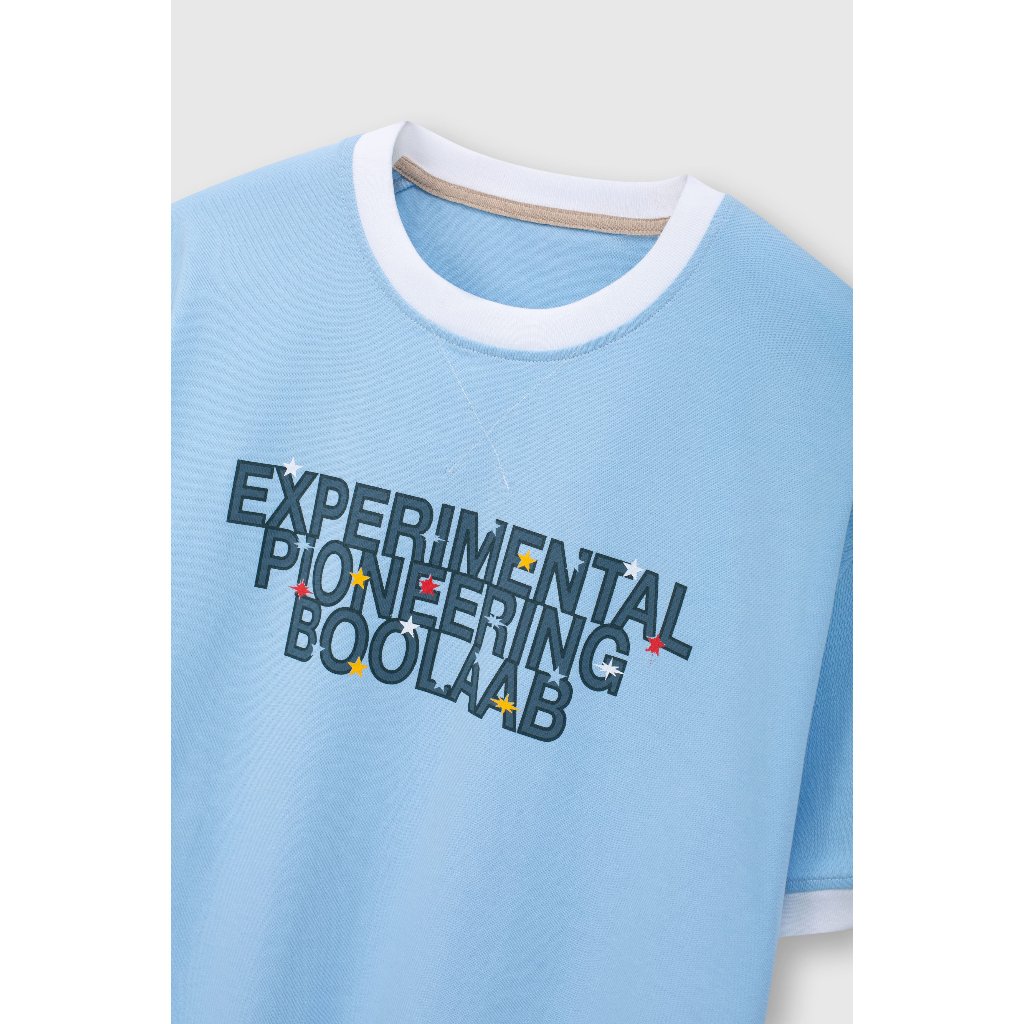 Áo Thun BOO Ringer Tee BooLaab Unisex in Họa Tiết Chất Liệu Thoáng Mát, Cao Cấp