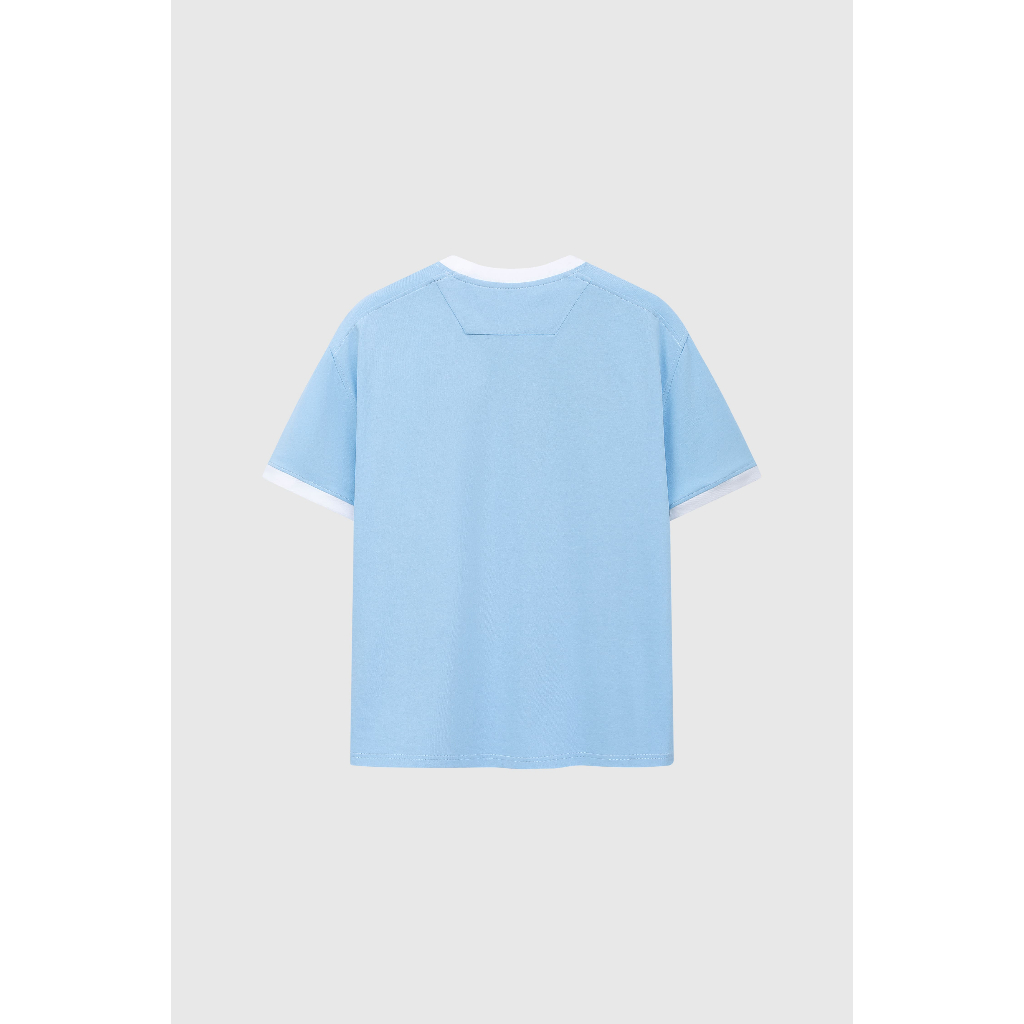 Áo Thun BOO Ringer Tee BooLaab Unisex in Họa Tiết Chất Liệu Thoáng Mát, Cao Cấp