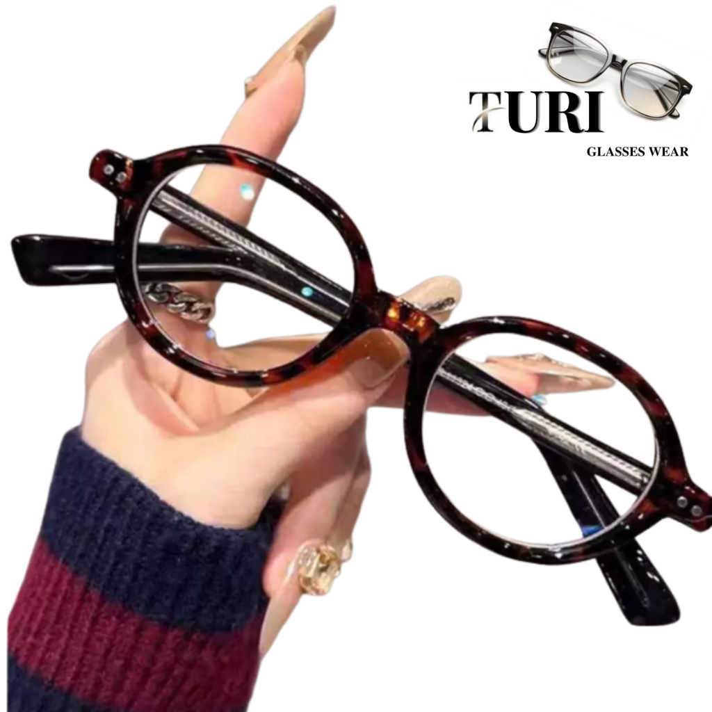 Kính giả cận 0 độ thời trang phong cách nhiều màu sắc nam nữ hot trend YD 11324