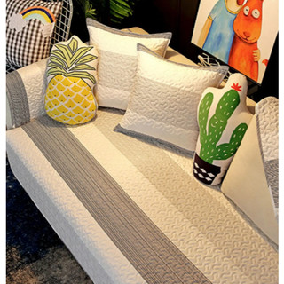 Thảm trải ghế Sofa Chống Trượt Phong Cách Bắc Âu 100% cotton