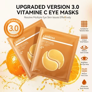 LANBENA Mặt Nạ Mắt Collagen Giảm Quầng Thâm Retinol/Vitamin C Chống Lão Hóa, Làm Mờ Quầng Thâm Mắt, Dưỡng ẩm sâu