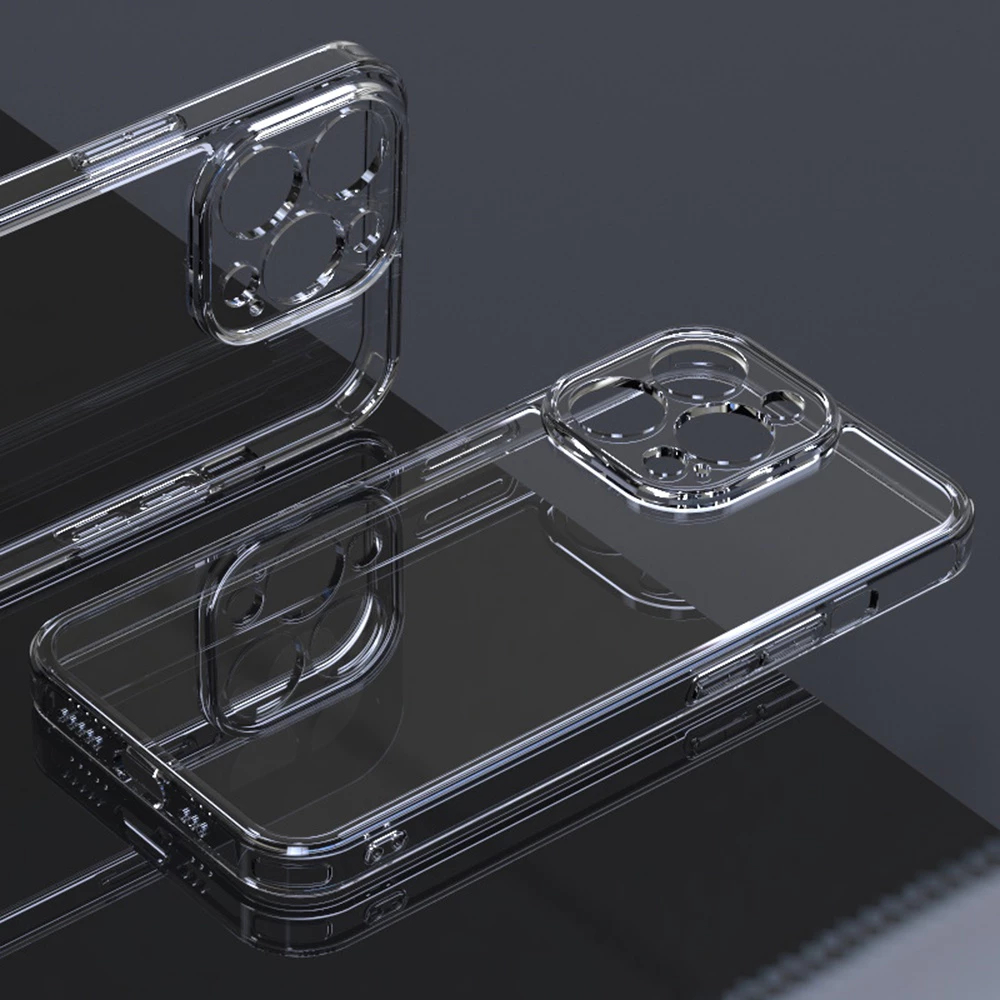 Ốp điện thoại iPhone Trong Suốt Chống Sốc Bảo Vệ Camera- iP7/8/X/XS/11/12/13/14/15/16/17/Plus/ProMax