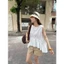 𝗦𝗲𝗹𝗲 𝗟𝗶𝗻𝗲𝗻 - Áo Linen cổ tròn sát nách