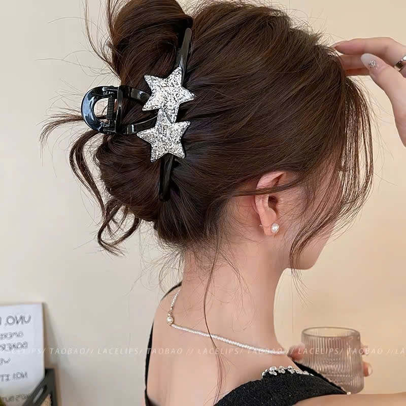 Kẹp tóc càng cua Hàn Quốc, phong cách trẻ trung, thanh lịch, cá tính