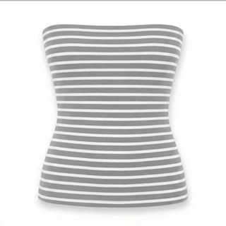 (KÈM ĐỆM MÚT) Áo Quây Ngang Kẻ Sọc Basic Sexy Áo Ống Nữ Co Giãn Ôm Dáng AOT041