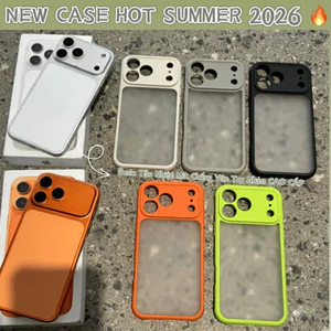 Ốp Lưng Iphone Nhám Viền Màu Đen, Xám Titan, Vani Cao Cấp Tản Nhiệt Chống Vân Tay| Nắng Case
