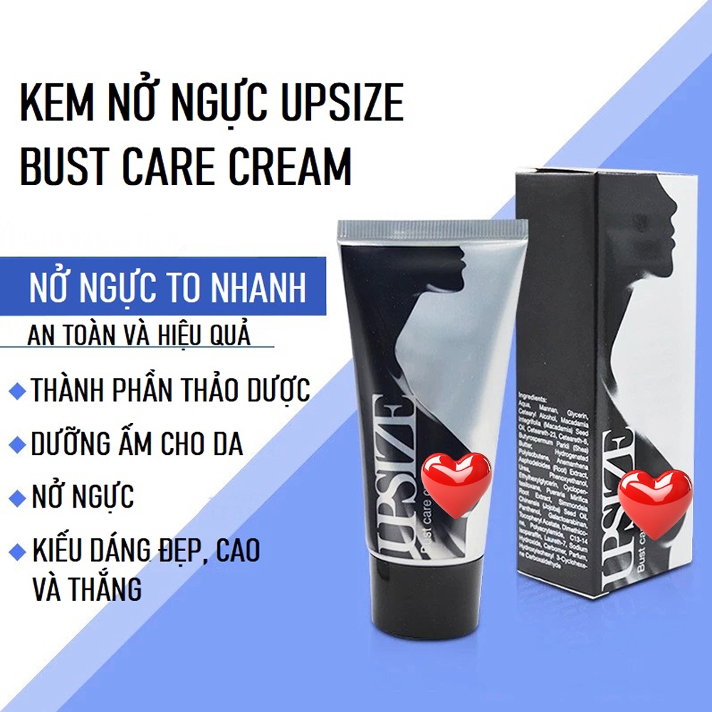 Kem Nở Ngực Upsize Nga chính hãng, Kem Nâng Ngực tăng Vòng 1 công thức tự nhiên làm Săn Chắc, Nâng Ngực Chống chảy xệ