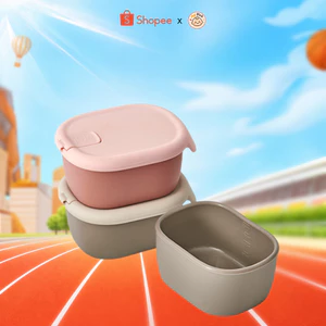 Hộp Bảo Quản Thực Phẩm, Đồ Ăn Dặm Cho Bé Firgi Hàn Quốc Platinum Silicone Có Nắp Đậy Kín Khí 200ml