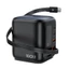 Bộ Sạc Để Bàn GaN ACEFAST Z10 100W Màn Hình TFT, Cáp USB-C Rút Gọn Tích Hợp, 2 Cổng USB-C + USB-A, Hỗ Trợ Sạc Nhanh