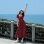 Đầm maxi BluPepper* vintage bigsize -dư xịn
