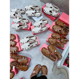 Sandal Rọ Đan Hàng Nhập QC Fullbox / Mieo Shoes S445 S446