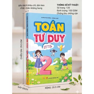 Sách - Toán Tư Duy Dành Cho Trẻ Từ 5-7 tuổi - ndbooks