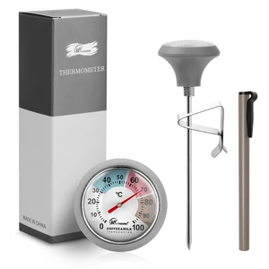 Nhiệt Kế Đo Nhiệt Độ Sữa, Cà Phê Cao Cấp Thermometer - Không Dùng Pin, Độ Chính Xác Cao