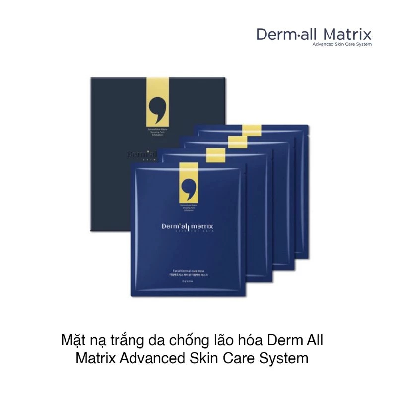 Mặt Nạ Thạch Derm-All Matrix  Facial Dermal Care Mask - Ever Queen