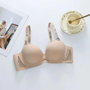 Áo Ngực Không Gọng Đúc Su Nâng Ngực Tạo Khe Phối Lưới Thoáng Mát