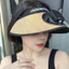 Mũ Cói Quạt Năng Lượng Mặt Trời – Vành Rộng, Chống Nắng, Chống UV, Làm Mát, Giảm Đổ Mồ Hôi, Tiện Đi Chợ, Du Lịch