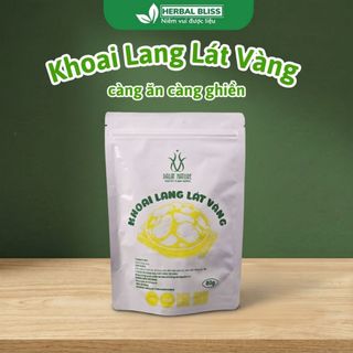 Khoai Lang Sấy Giòn Lát Vàng Dalat Nature (80g) - Đồ Ăn Vặt Tự Nhiên, Không Chất Bảo Quản
