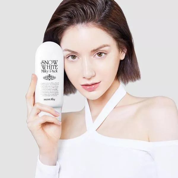 Kem Ủ Trắng Toàn Thân Body Secret Key Snow White Milky Pack Chính Hãng - Ever Queen