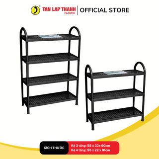 Kệ giày dép lưới nhựa nguyên sinh cao cấp Tân Lập Thành Sản phẩm chất lượng, nhà nhà thịnh vượng
