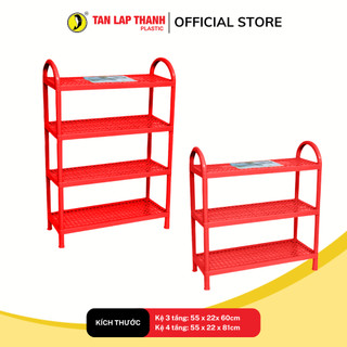 Kệ giày dép lưới nhựa nguyên sinh cao cấp Tân Lập Thành Sản phẩm chất lượng, nhà nhà thịnh vượng