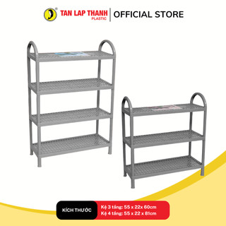 Kệ giày dép lưới nhựa nguyên sinh cao cấp Tân Lập Thành Sản phẩm chất lượng, nhà nhà thịnh vượng