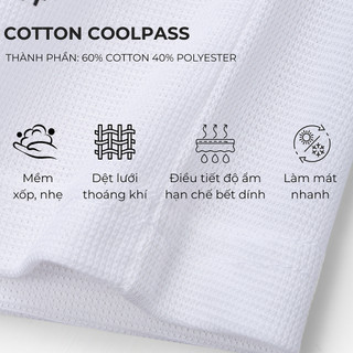 Combo 2 áo cotton coolpass thoáng khí làm mát nhanh ONOFF 18IA26A022