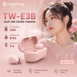 Tai nghe Bluetooth YAMAHA TW-E3B Mini Nhỏ Gọn Đeo Êm - Thời Trang Pin 24H (Bảo Hành 6 Tháng)