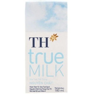 Thùng 48 Hộp - SNC 180ML Sữa Tươi Tiệt Trùng TH true Milk không đường 180ML