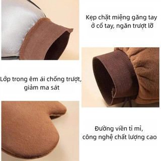 Găng tay thoa kem Thấm Nhanh Không Dính Tay, Tái Sử Dụng Nhiều Lần