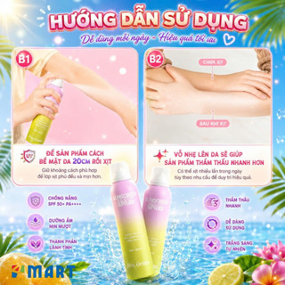 Xịt chống nắng Cao cấp Five Grains nâng tone Pro-Xylane 160ML