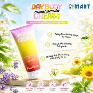 Kem dưỡng Cao cấp Five Grains trắng da Niacinamide, Alpha-Arbutin nâng tone ban ngày 200ML