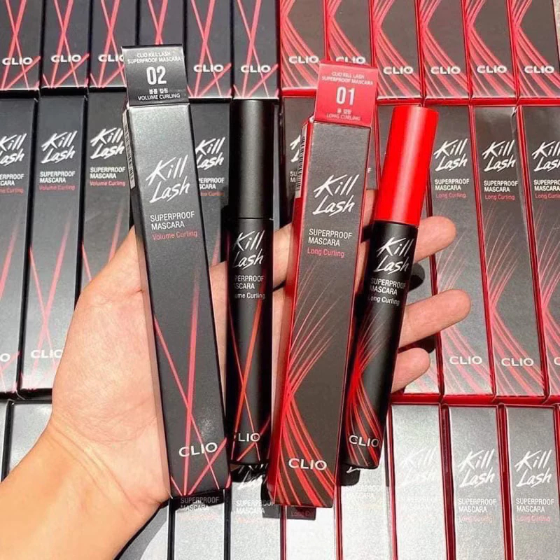 Chuốt Mi Mascara CLIO Kill Lash Superproof Làm Dày Và Cong Mi - Ever Queen