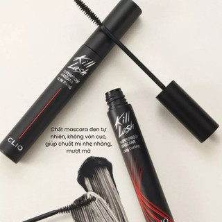 Chuốt mi Clio Kill Lash Superproof 7g chống nước, chống lem trôi, làm cong mi bền màu tự nhiên