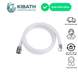 Dây Sen Tắm,Dây Cấp Nước Vòi Sen Nhựa Cao Cấp, Đầu Kim Loại Ren 21 (Dùng Được Nóng Lạnh)