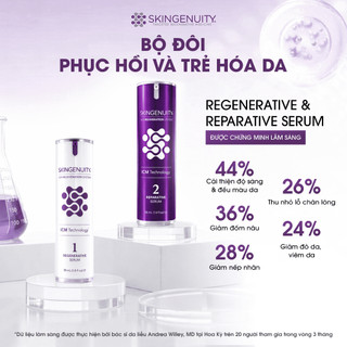 [Date 02/2027] Combo Serum tái tạo và phục hồi da SkinGenuity