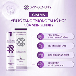 [Date 02/2027] Serum phục hồi & tái tạo làn da SkinGenuity Regenerative Serum 30ml