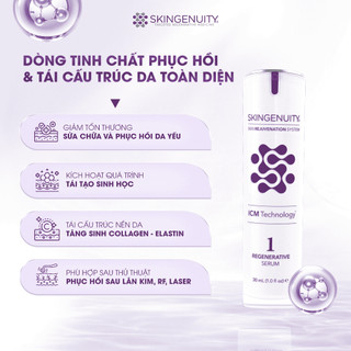 [Date 02/2027] Serum phục hồi & tái tạo làn da SkinGenuity Regenerative Serum 30ml