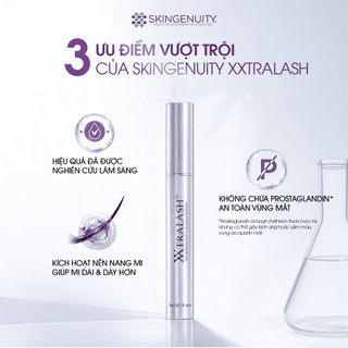 Tinh chất mọc mi, dưỡng dài và dày mi SkinGenuity Xxtralash 3ml