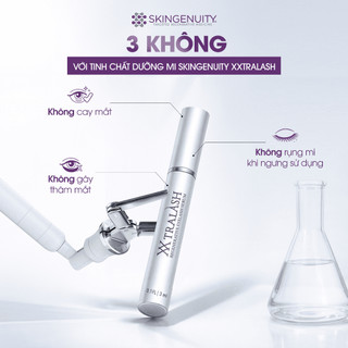 Tinh chất mọc mi, dưỡng dài và dày mi SkinGenuity Xxtralash 3ml