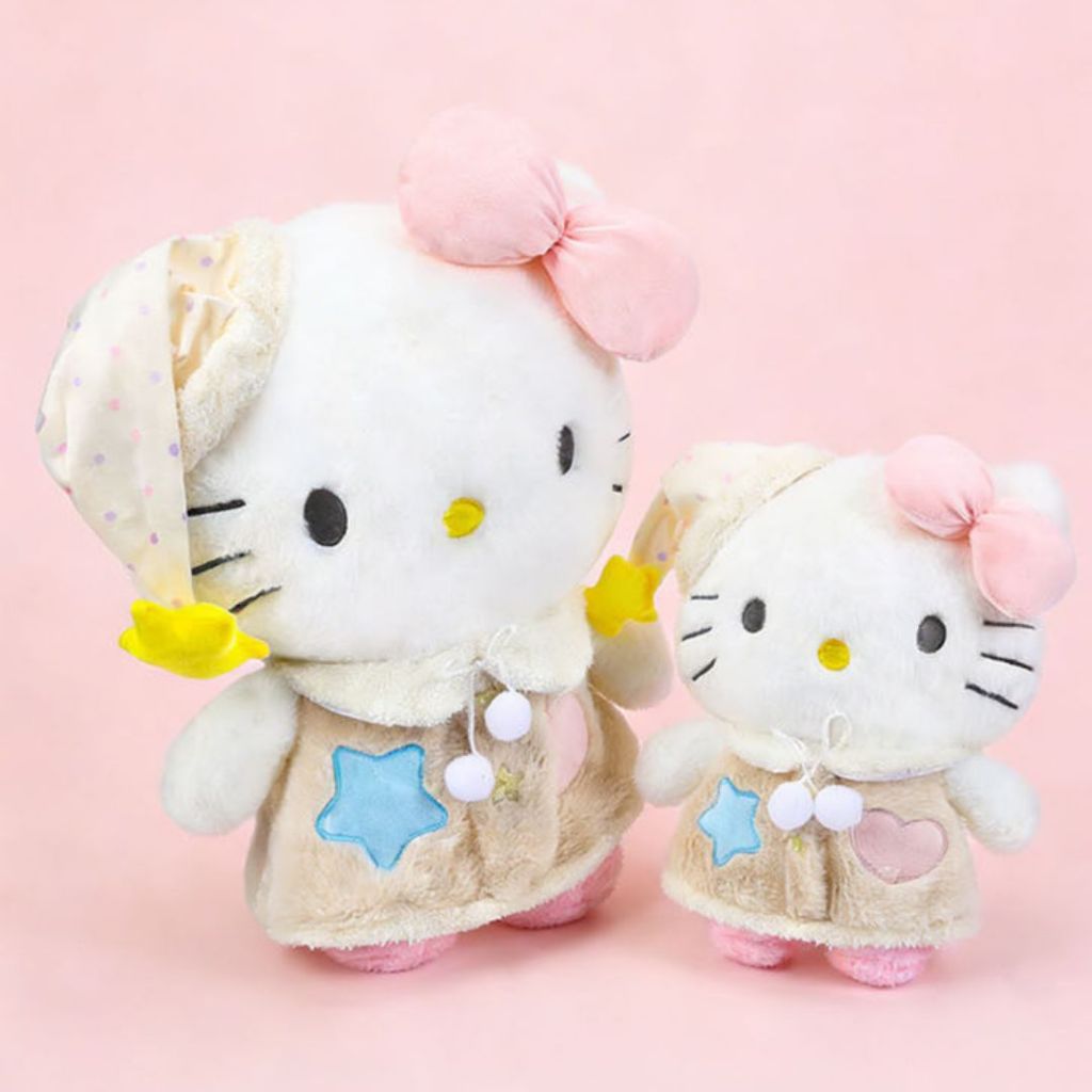 Gấu Bông Hello Kitty Váy Mũ Ngủ Dễ Thương, Thú Nhồi Bông Hello Kitty Cao Cấp Quà Tặng,Gấu Ôm Ngủ Cho Bé,Bạn Gái