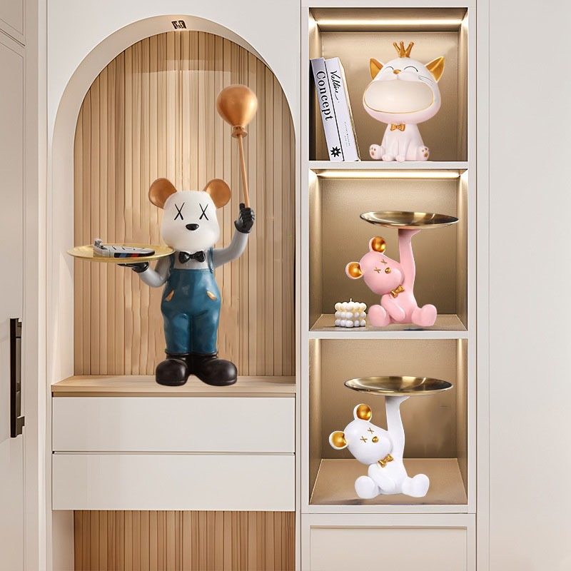 Bộ các mẫu tượng đỡ đồ, chìa khóa decor nhà cửa