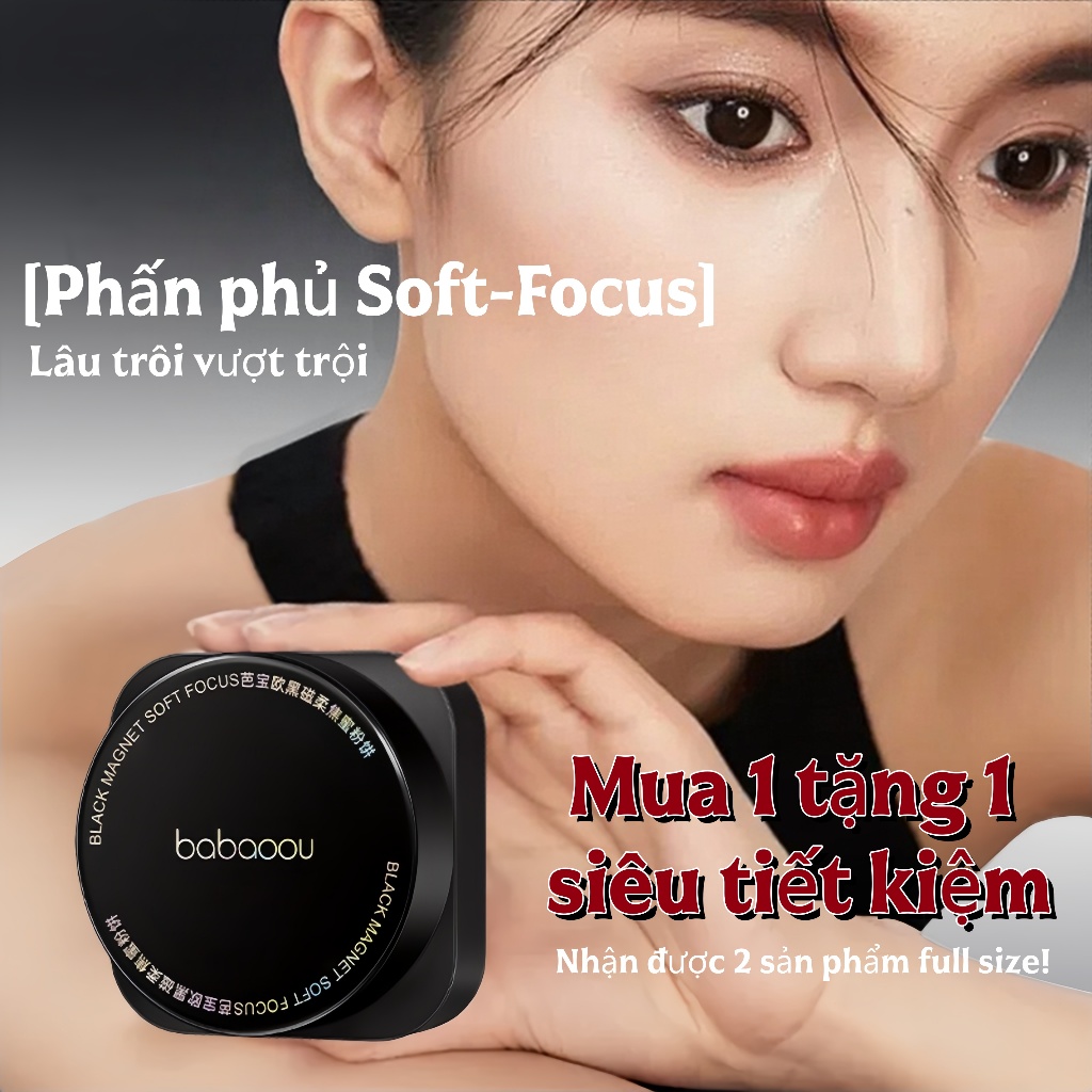 💰Giá Tốt Cực Độ! Combo Phấn Phủ 2 Cái Bộ – Kiểm Soát Dầu Che Khuyết Điểm,Lâu Trôi Toàn Ngày, Phù Hợp Tất Cả Loại