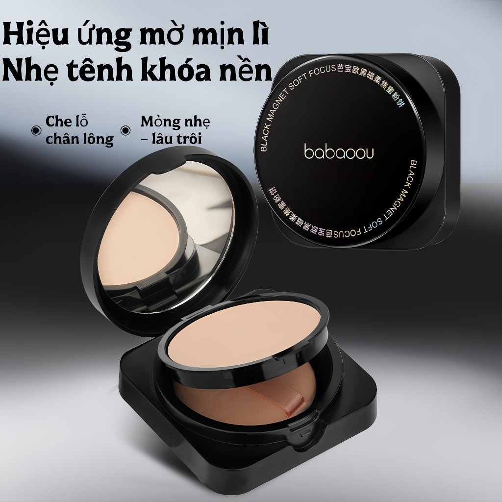 💰Giá Tốt Cực Độ! Combo Phấn Phủ 2 Cái Bộ – Kiểm Soát Dầu Che Khuyết Điểm,Lâu Trôi Toàn Ngày, Phù Hợp Tất Cả Loại